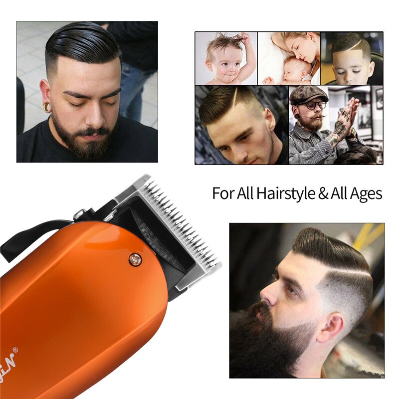 Afeitadora y potente para hombres, con cuchilla, cortador, cabezal de corte máquina de cortar el cabello, herramienta de estilismo para adultos