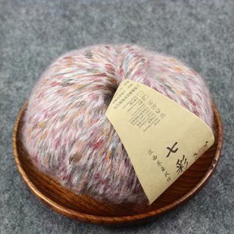 50g/ ruller tykt bomuldsgarn til sweater strikning mink fnug hæklegarn gør det selv hækling syudstyr