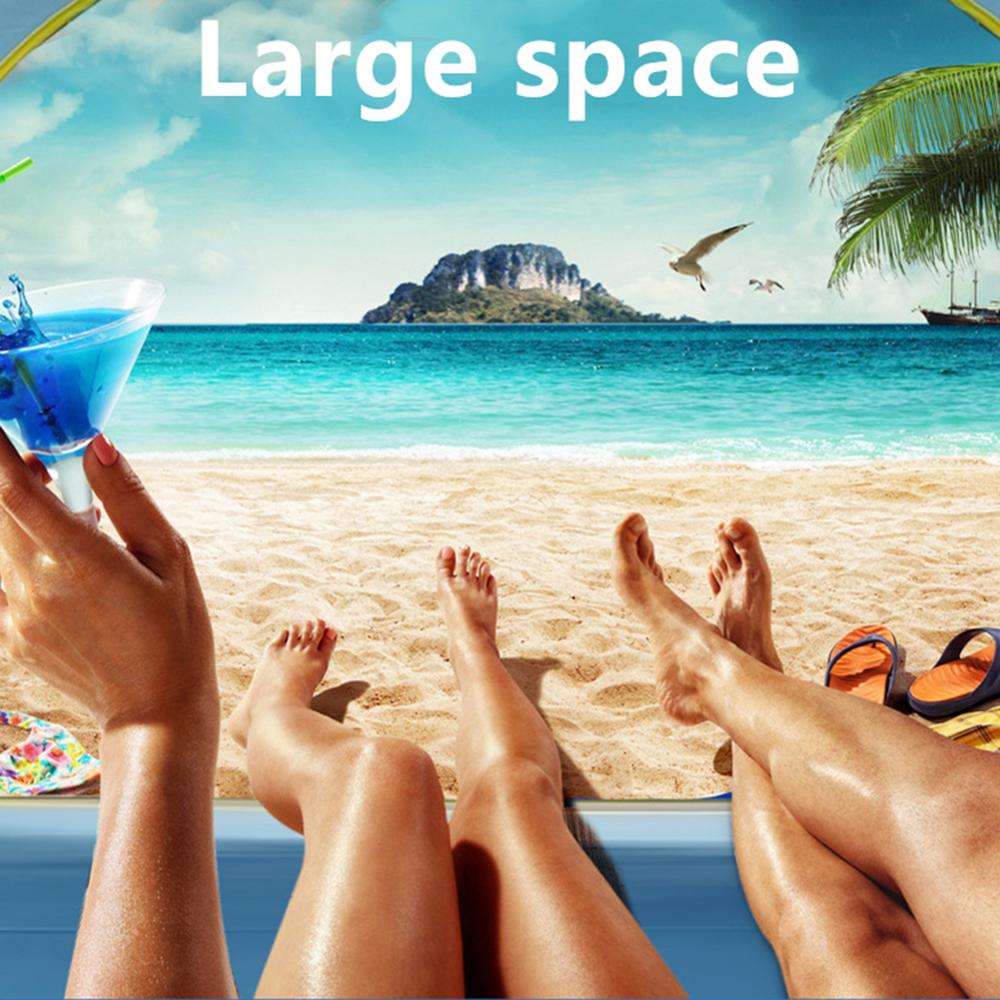 Open tent Throw pop up tents Outdoor camping Hiking automatic season Tent Speed Rainproof Family Beach large space