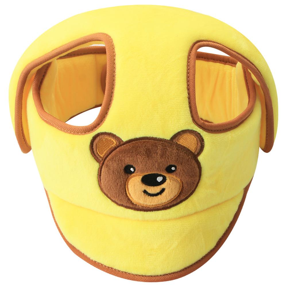 Baby Helmet Cartoon Animals Toddler Helmet Hat Baby Clothing Accessories Safety Protective Bumper Anti-shock Cap Walking Cap: bear