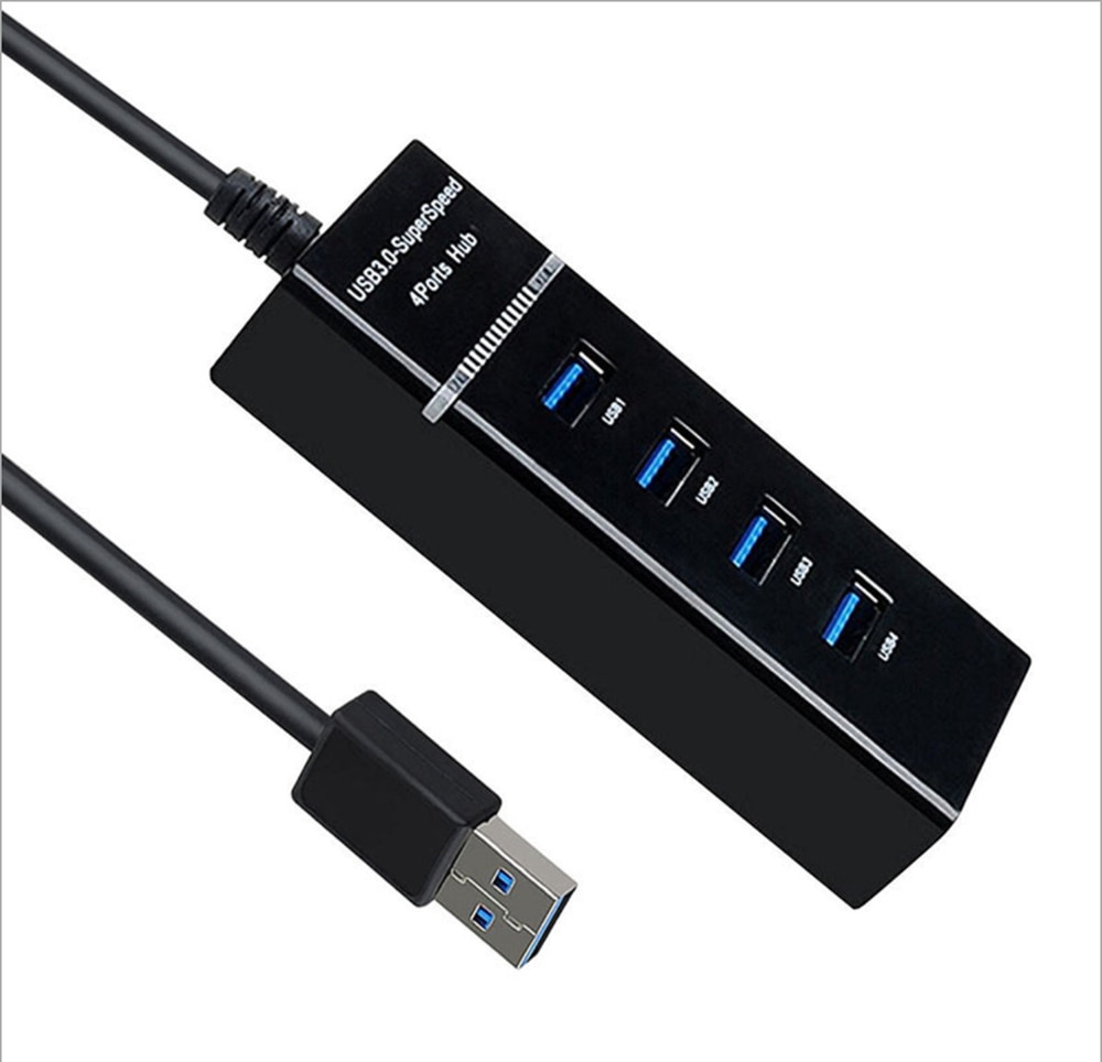 Car Android Multimedia Computer Distributor One for Four Expansion 3.0 USB Distributor High Speed ​​USB 4 Port HUB Hub
