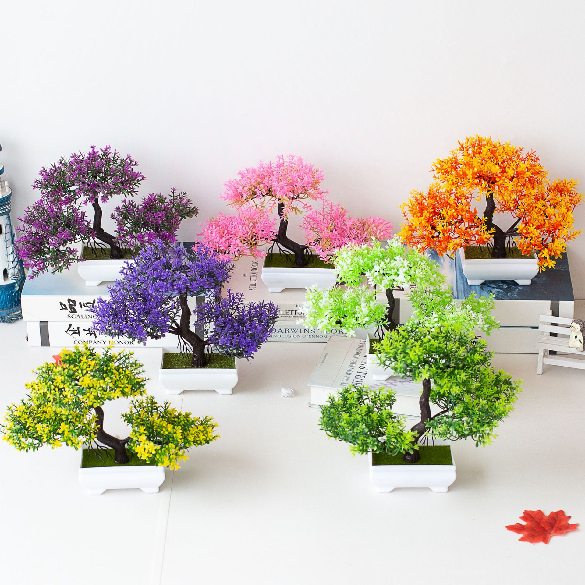 Knstliche Baumpflanzen, Bonsai, kleiner Baumpf, g...  Grandado