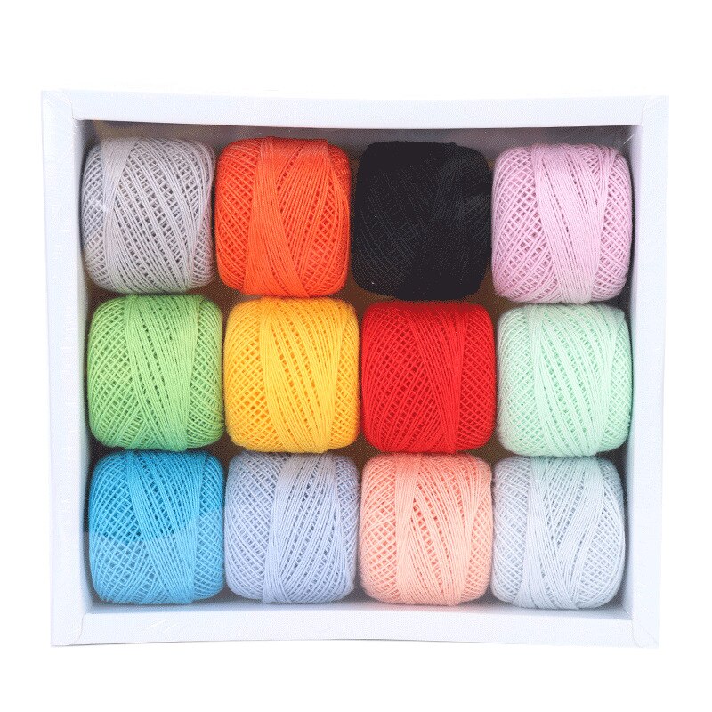 300 Grams/pack Haak Draden Breien Garen Diy Handwerken 0.5Mm Kleur Katoen Zijde Draad Diy Handleiding Breien: Default Title