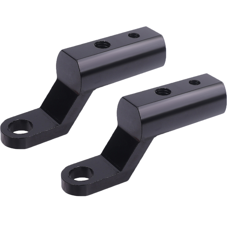 Motorrad Rückspiegel Verlängerung halterungen Multifunktions-Aluminium legierung Halfter Scheinwerfer halterung Motorrad Zubehör Fixierer: Champagner