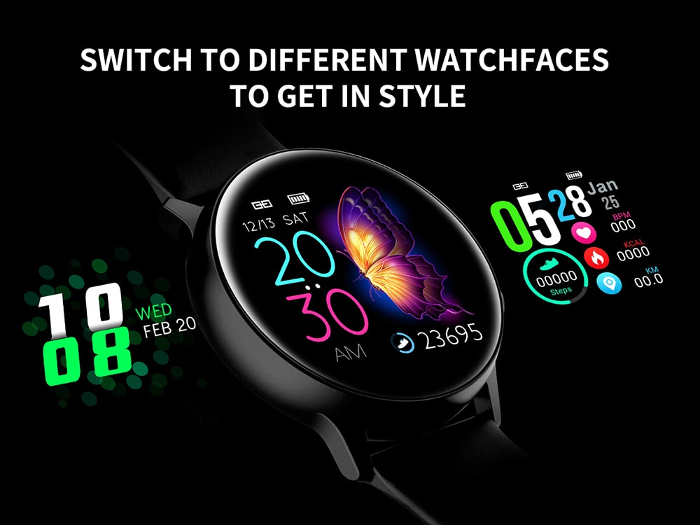 Women IP68 Waterproof Smart Watch Bluetooth Smartwatch For Apple IPhone xiaomi LG Heart Rate Monitor Fitness Tracker
