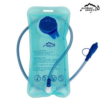 Water Reservoir Water Bladder Hydration Pack Storage Bag BPA Free - 1L 1.5L 2L Running Hydration Vest Backpack: 1.5L INOXTO