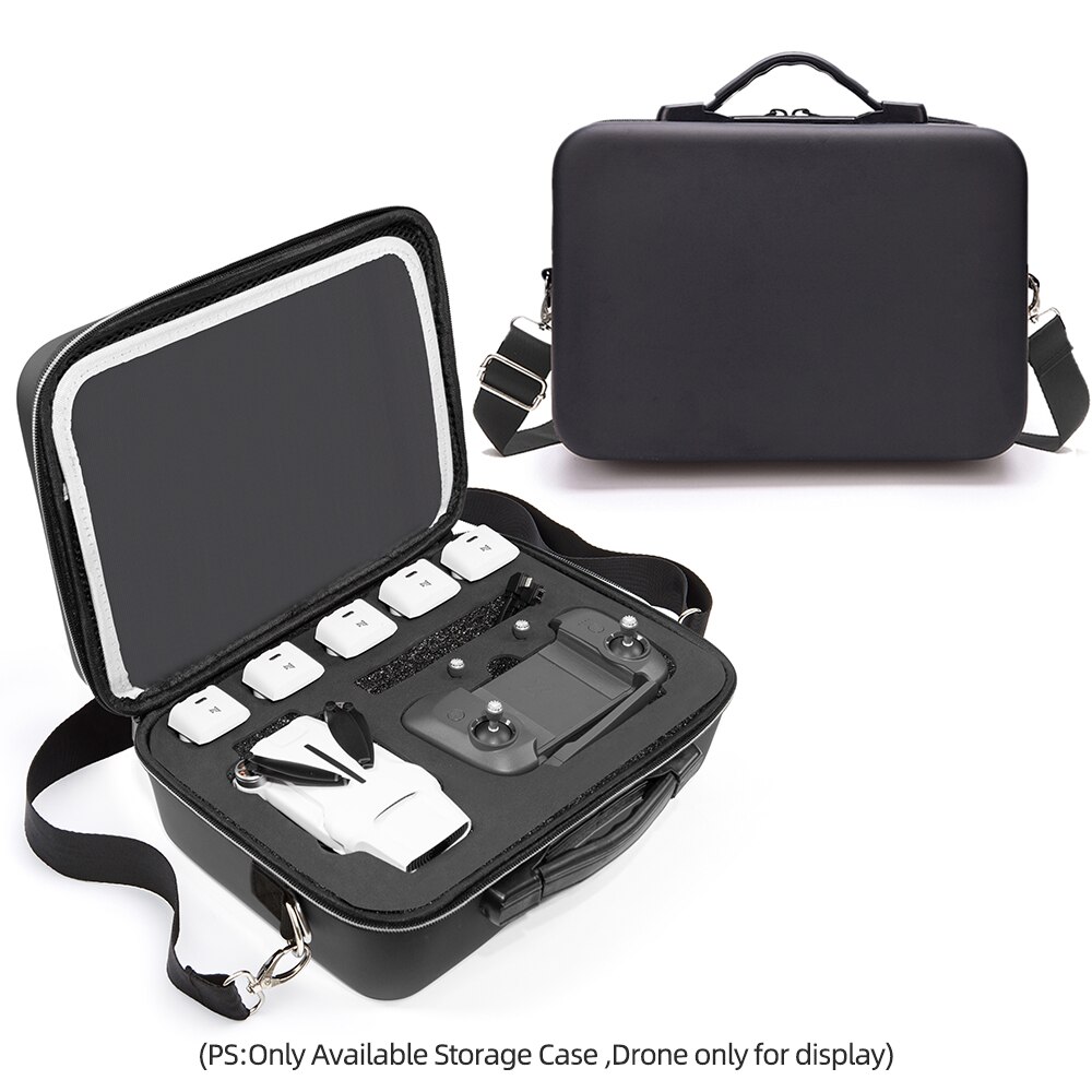 For Fimi X8 Mini Drone Shoulder Bag Portable Storage Bag Handbag Waterproof Carrying Case Box Hard Cover Accessories: Style 9 Black