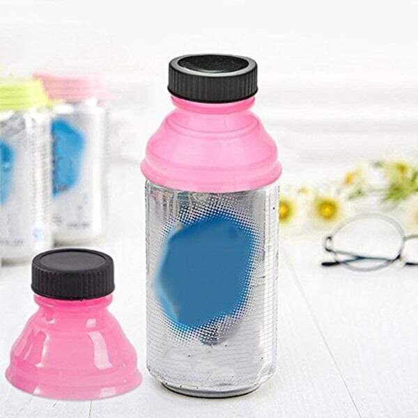 12 st återanvändbara kapsyler för drycker läckagesäkert förseglingslock plastflaskans topplock fräscht håller kapsylen förseglingsanordning