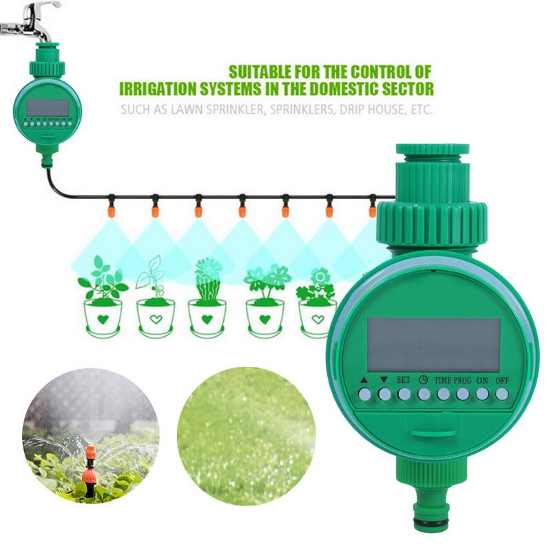 Controlador remoto WIFI para teléfono, temporizadores de agua para jardín, controlador automático, temporizador de riego, riego remoto inteligente para jardín doméstico: Timing-B