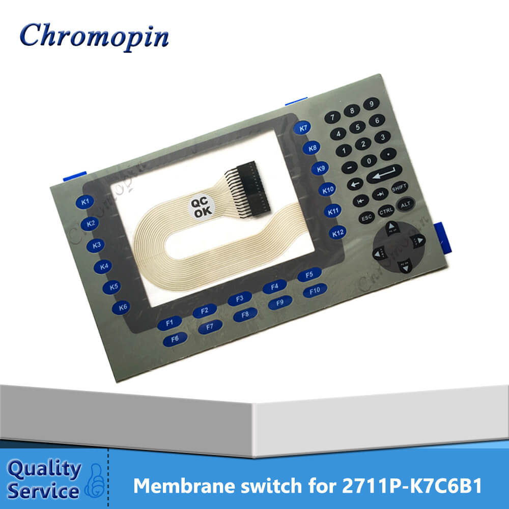 Membrane switch keypad for AB 2711P-K7C6B1 2711P-K7C6B2 2711P-K7C6D1 2711P-K7C6D2 2711P-K7C6D7 PanelView Plus 700 keyboard