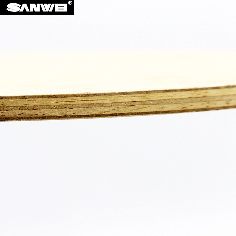 SANWEI – raquette de Tennis de Table FEXTRA 7, 7 lames en bois plaqué, technologie japonaise, Structure stiga clipper CL