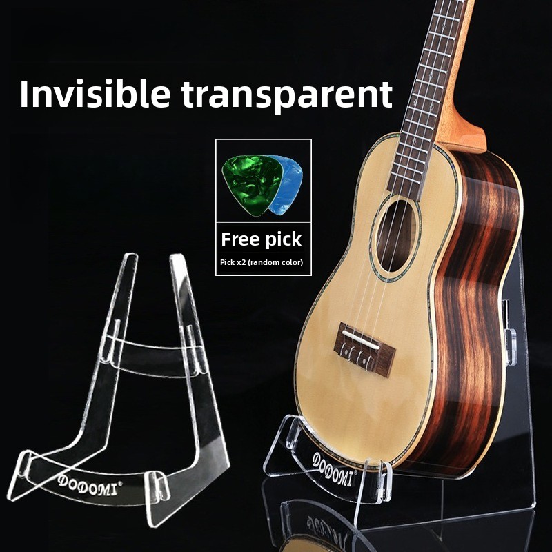 Soporte de madera para guitarra, bajo, ukelele, estante de exhibición de almacenamiento ligero desmontable para tienda, accesorios clásicos para instrumentos musicales