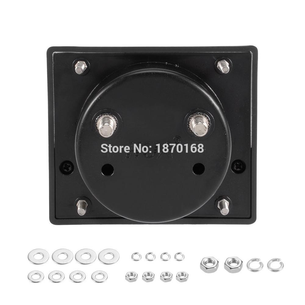Heschen Analoges Amperemeter DH-670 - AC 0-50 A Stromzähler, Klasse 2,5