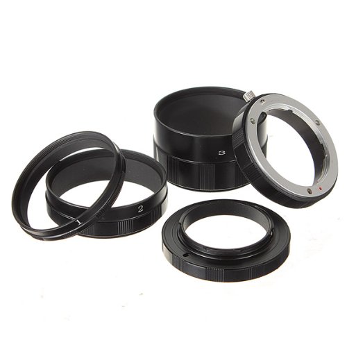 Tubo de extensión Macro anillo Micro 4/3 M4/3 EP3 GF1 E-PL1 GF2 G1 EPM1 G3 montaje de cámara