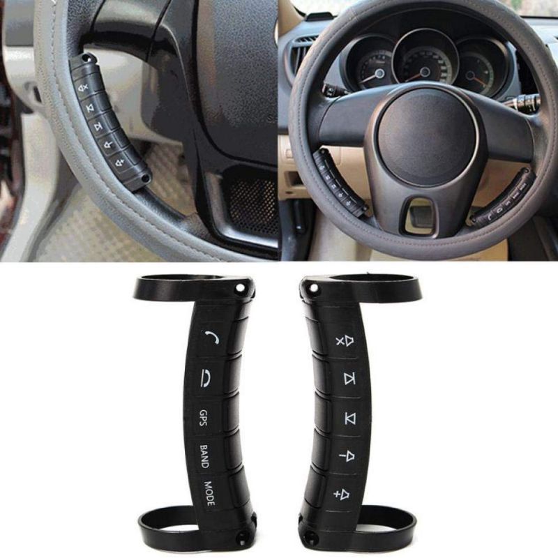 Draadloze stuurwielknop afstandsbediening universele afstandsbediening auto stuurwielknop voor autonavigatie bluetooth -