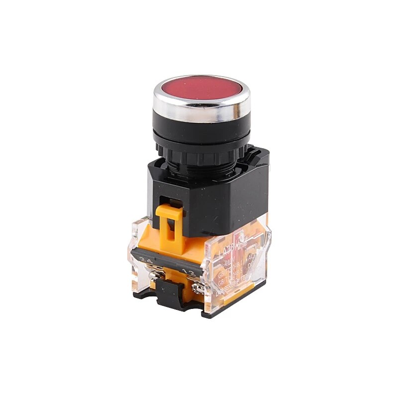Milling Machine Grinder Lathe Emergency Stop Button Rotary Switch Suitable For Panel Aperture 22mm