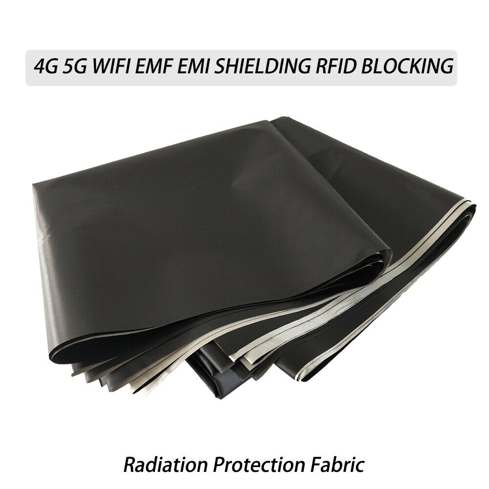 1*1.1M 5G Signaal Wifi Emf Emi Afscherming Anti Straling Rfid Blocking Stof Voor Kleding Straling-proof Stof Naaien Diy