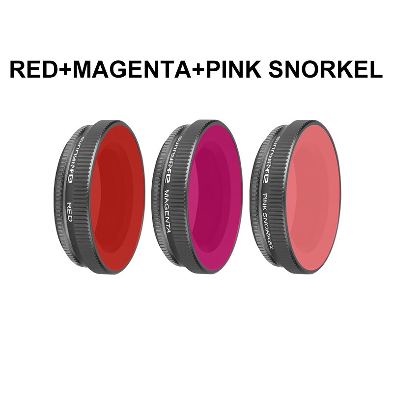 Tauchen Filter CPL Polar Filter für DJI OSMO Action ND 4 8 16 32 UV Schützen Objektiv Filter Für OSMO action Kamera Objektiv Zubehör: 3 pc Diving Filter