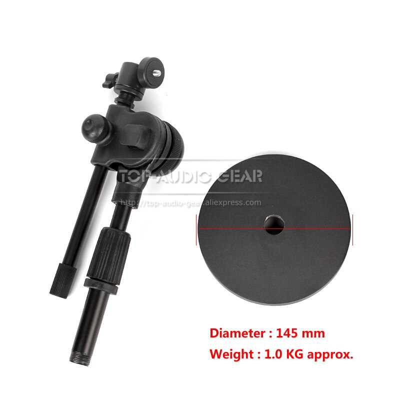 Support de plaque ronde réglable en hauteur, support de micro pour enregistreur ZOOM H6 H1 H1n H4n H2n H5 H 1 5 6 2 4 N