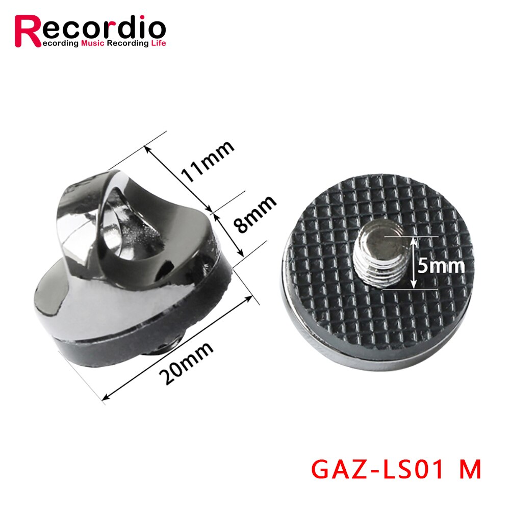 GAZ-LS01 C 3/8 Femelle À 5/8 "Filetage Mâle Convertir Vis Adaptateur Pour Pied De Micro Support Micro Studio D'enregistrement: GAZ-LS01 M