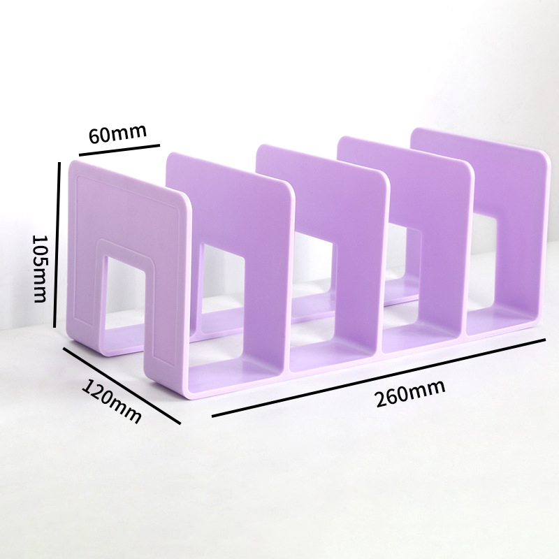 Doorzichtige plastic portemonnee handtas organisator 4-delige tas kast plankverdeler portemonnee displaystandaard handtas opslag organisator houder: Blauw