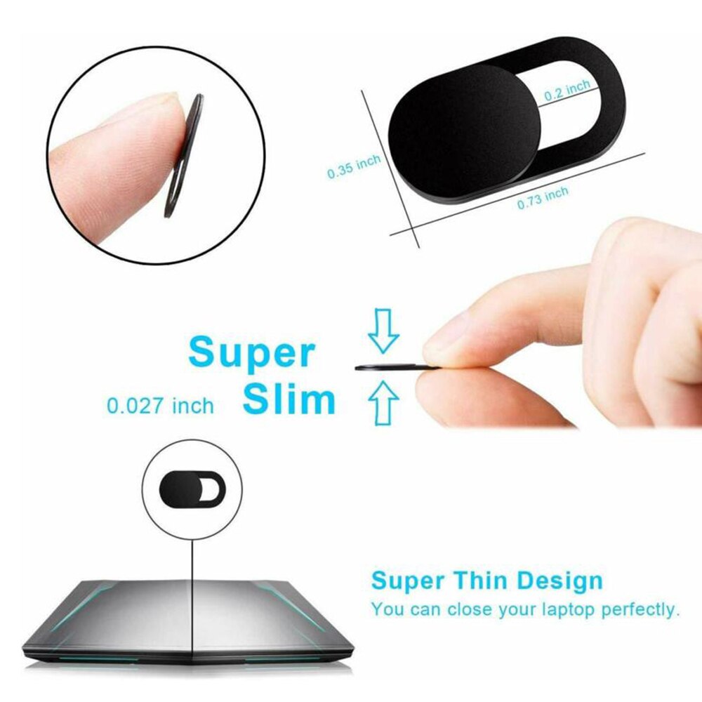Plastic Webcam 6PCS Covers Slide Blocker Phone Laptop Camera Smart Phone