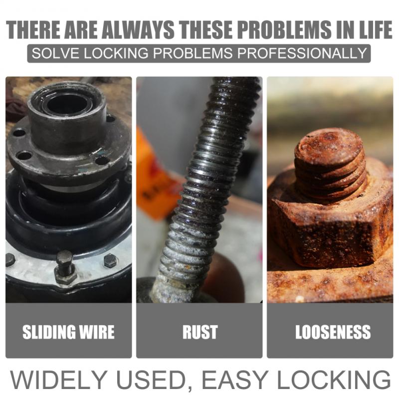 50ML Sealing Screw Glue Retainer Locking Adhesive Metal Screw Anaerobic Anti-corrosion Adhesive 243 Glue Thread Locking Agent