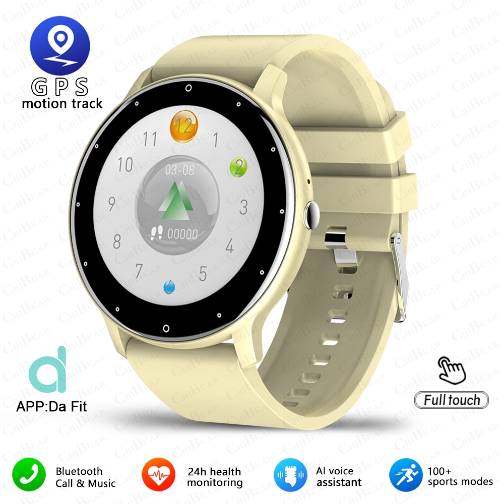 ZL02 Orologio intelligente da uomo Full Touch Screen Sport Fitness Tracker IP68 Impermeabile Chiamata Bluetooth Smartwatch per Xiaomi Uomo Donna 2025: green