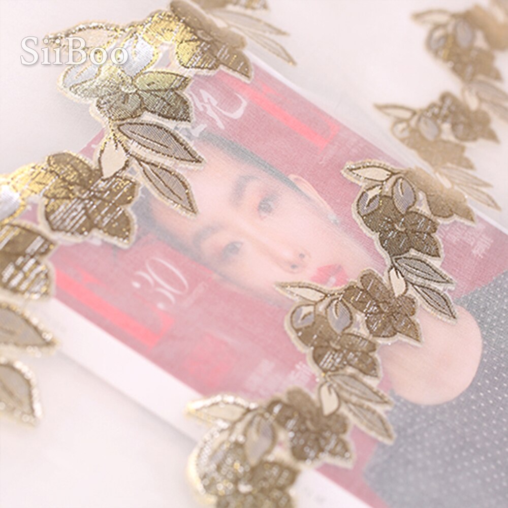 gold metallic silk organza fabric apparel for women spring summer dress DIY jacquard cloth telas stoffe meterware SP5997