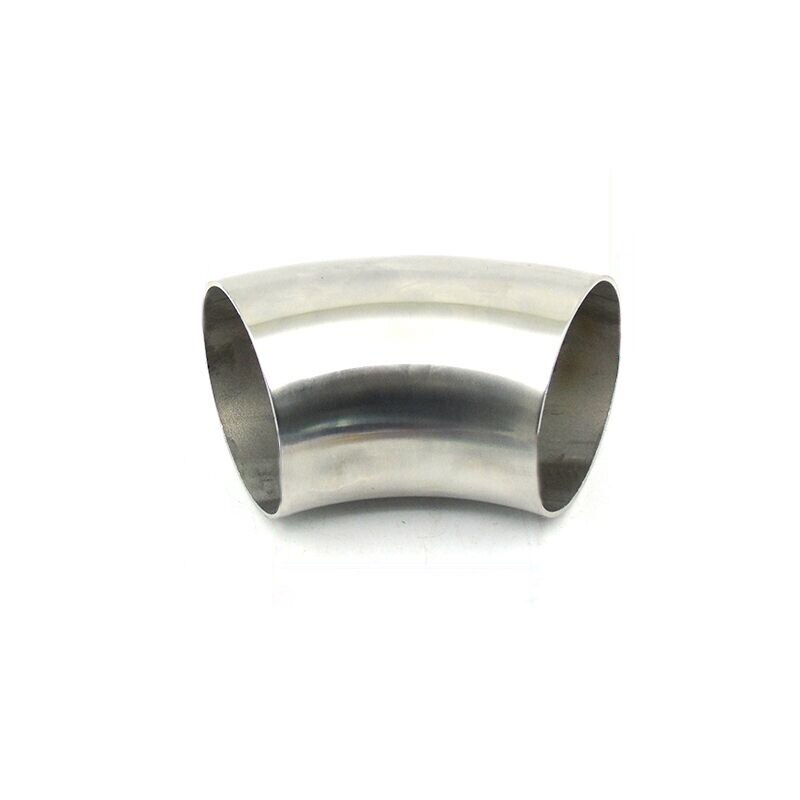 2.5&#39;&#39; 63mm 304 Stainless Steel 45 Degree Exhaust Bend Elbow Pipe Thickness 1.5mm