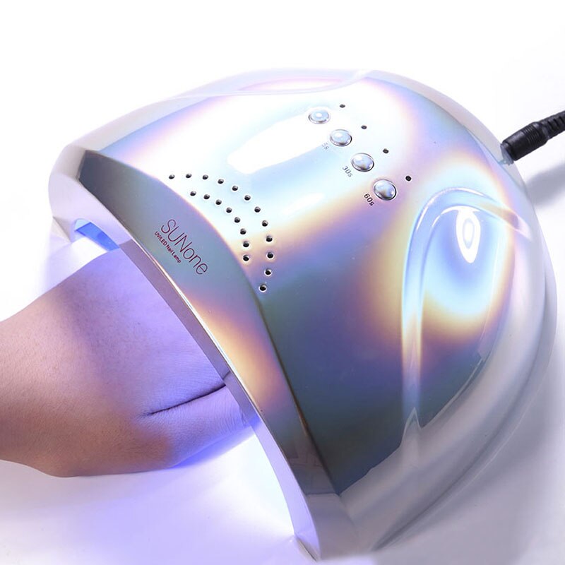 Lámpara de secado en Gel de uñas, lámpara híbrida para LED UV de uñas en Gel, 86W, de