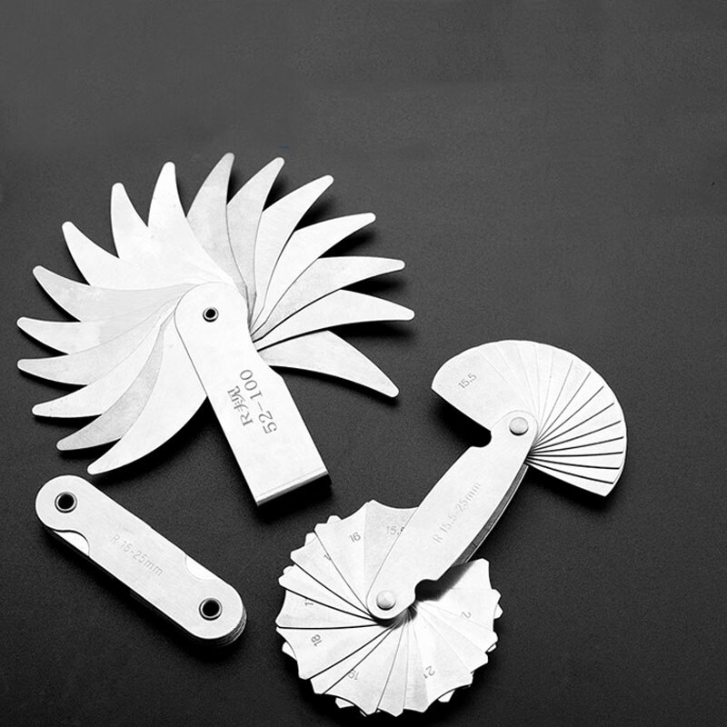 metal Radius ruler Surveying And Mapping Drawing Tools Foot Ten Kinds Of Style Multipurpose Template Ruler