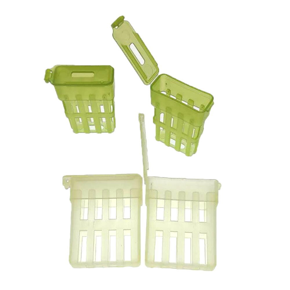 5PCS Queen Bee Cage Catcher Rearing Cages Box Cup Cell Plastic For Prisoner Introduction Bees Tools Beekeeping Supplies