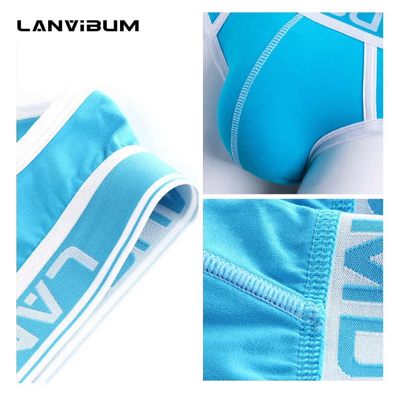 Men Briefs Mens Cotton Underwear Large Size Elasticity Underwear Male Comfortable Panties Sexy Male Shorts Briefs