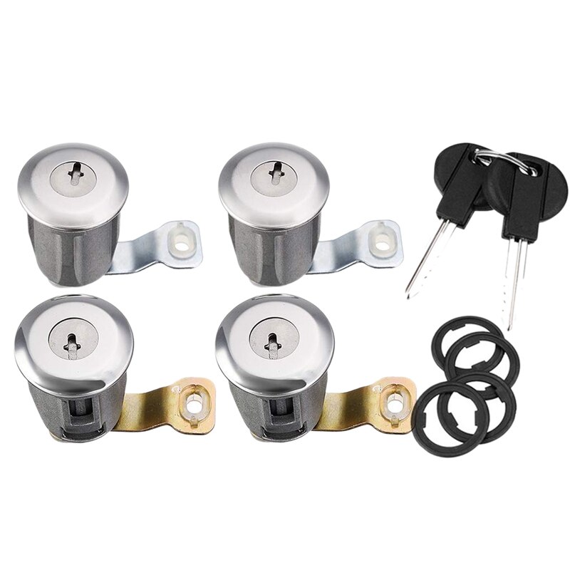 Kit de fechaduras para porta de carro com barril, 4 unidades, 252522 9170. g3, para peugeot partner citr0en xsara 1996 - 2007: Default Title