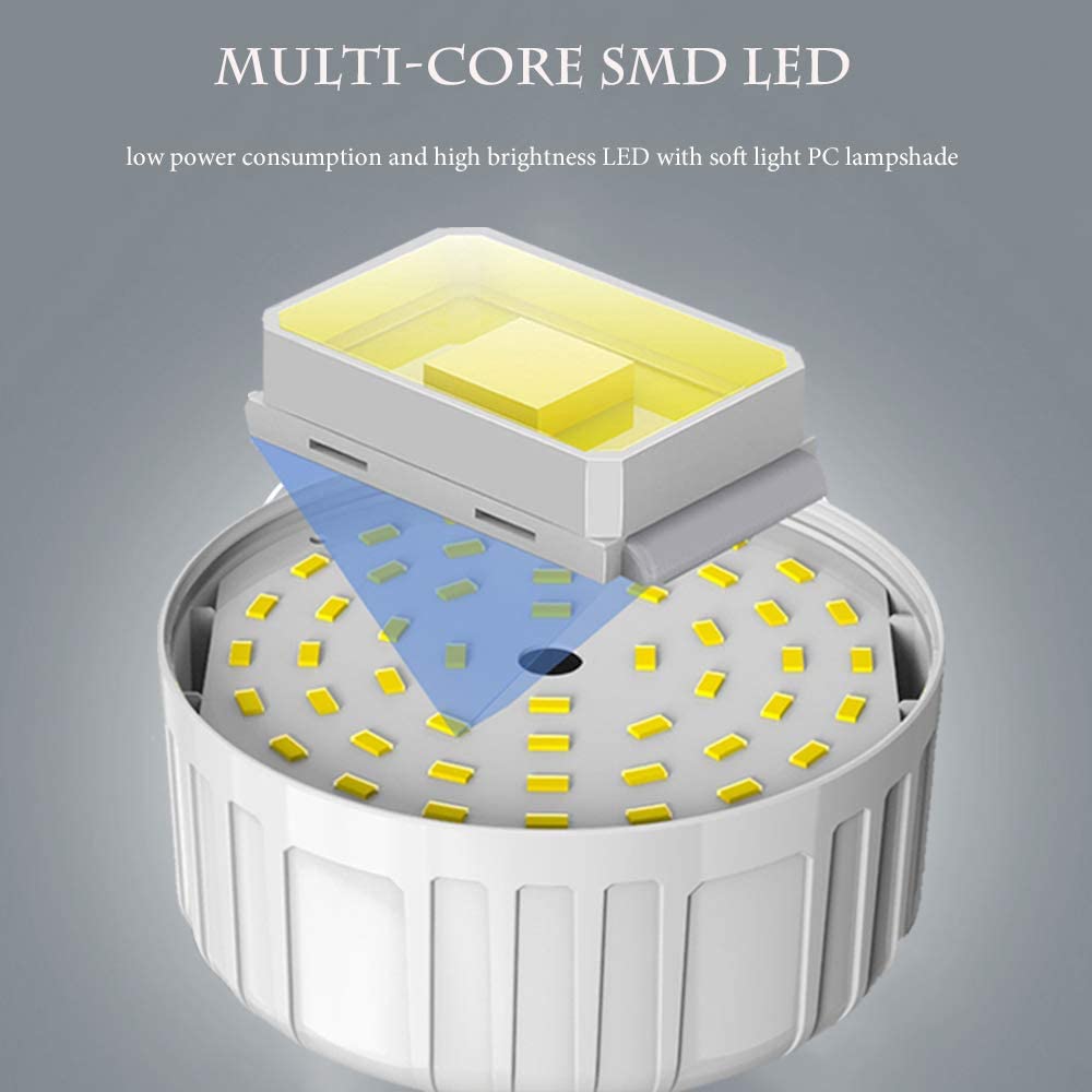 Bombilla LED recargable por USB para exteriores, linterna de luz portátil, bombilla de emergencia, tiendas de campaña de alta potencia, iluminación, equipo de linterna