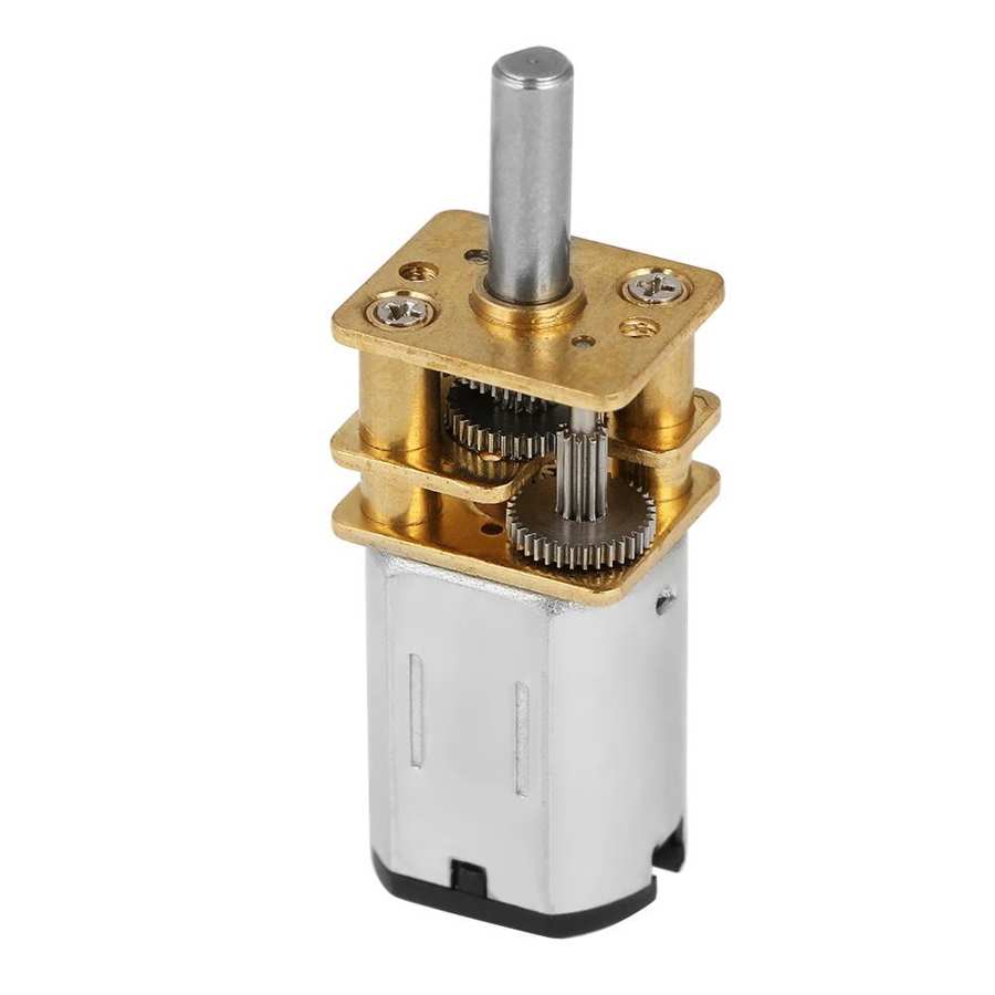 Reduction Gear DC Motor With Metal Gearbox N20 DC3V 6V 12V 50-2000 RPM