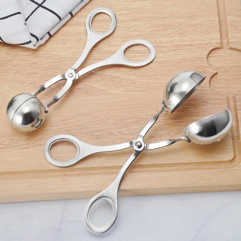 Staal Maker Gehaktbal Clip Gehaktbal Maker Rijst Ronde Roll Bal Maker Voor Maken Bal Clip Vis Y6Z8