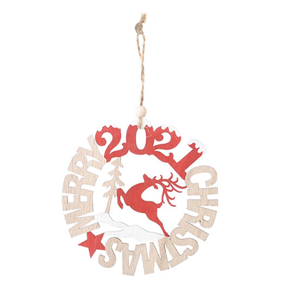 Vrolijk Kerstfeest Borden Houten Deur Opknoping Hanger Ornamenten Indoor Outdoor Muur Boards Voor Feestdagen Muur Deur Decoraties: C