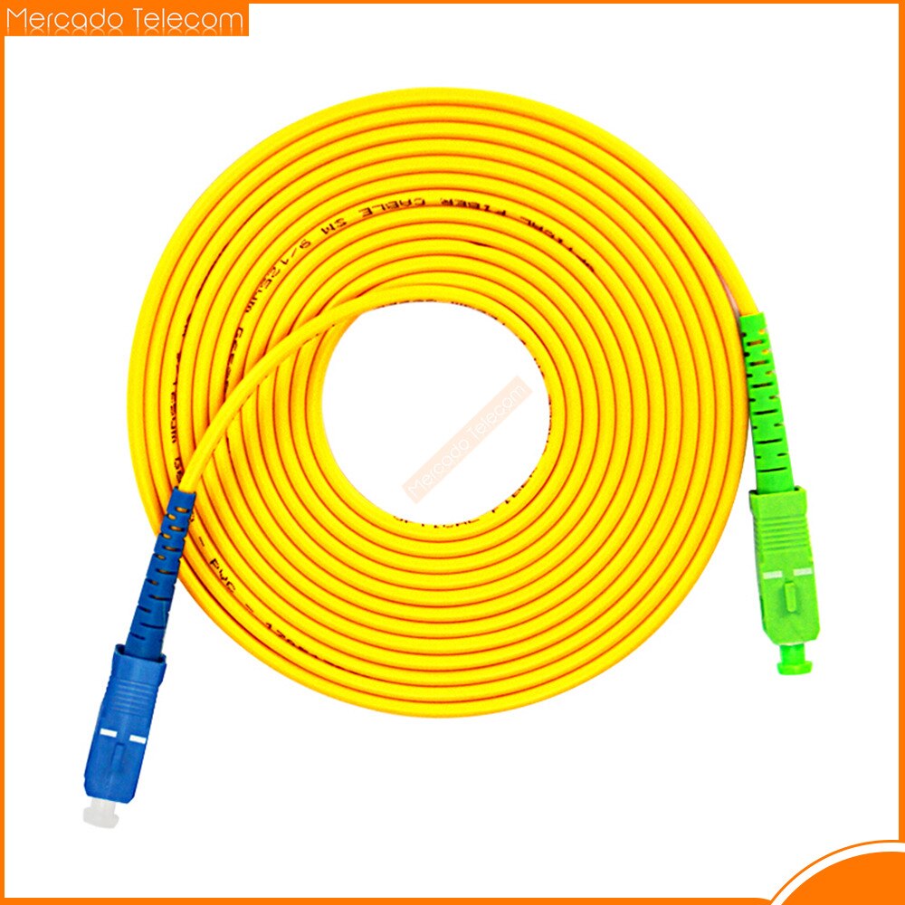 10PCS/Lot SC/APC-SC/UPC-SM 2mm/3mm Fiber Optic Jumper Cable Single Mode Extension Patch Cord