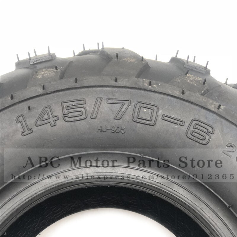 6 Inch ATV Tire 145/70-6 vier wiel vehcile Fit voor 50cc 70cc 110cc Kleine ATV Voor Of Achter wielen