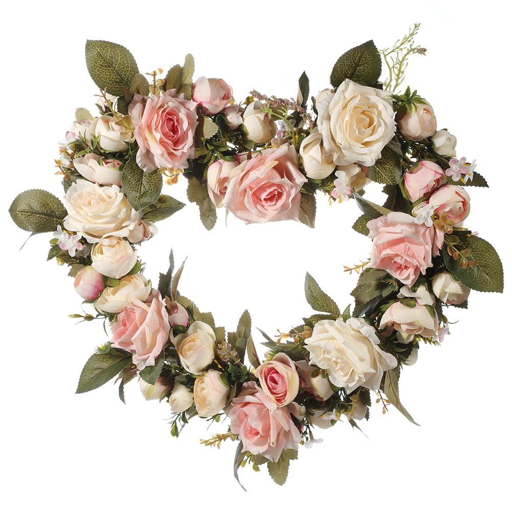 ASTNIC 2-pack 1.73m Kunstmatige Eucalyptus Bloemenslinger met 3D Vlinder, Nep Hangende Planten Bloemenwijnstokken Groenerij Daisy Eucalyptus Slinger voor Bruiloft Achtergrond Boog Muur Feest Tafel
