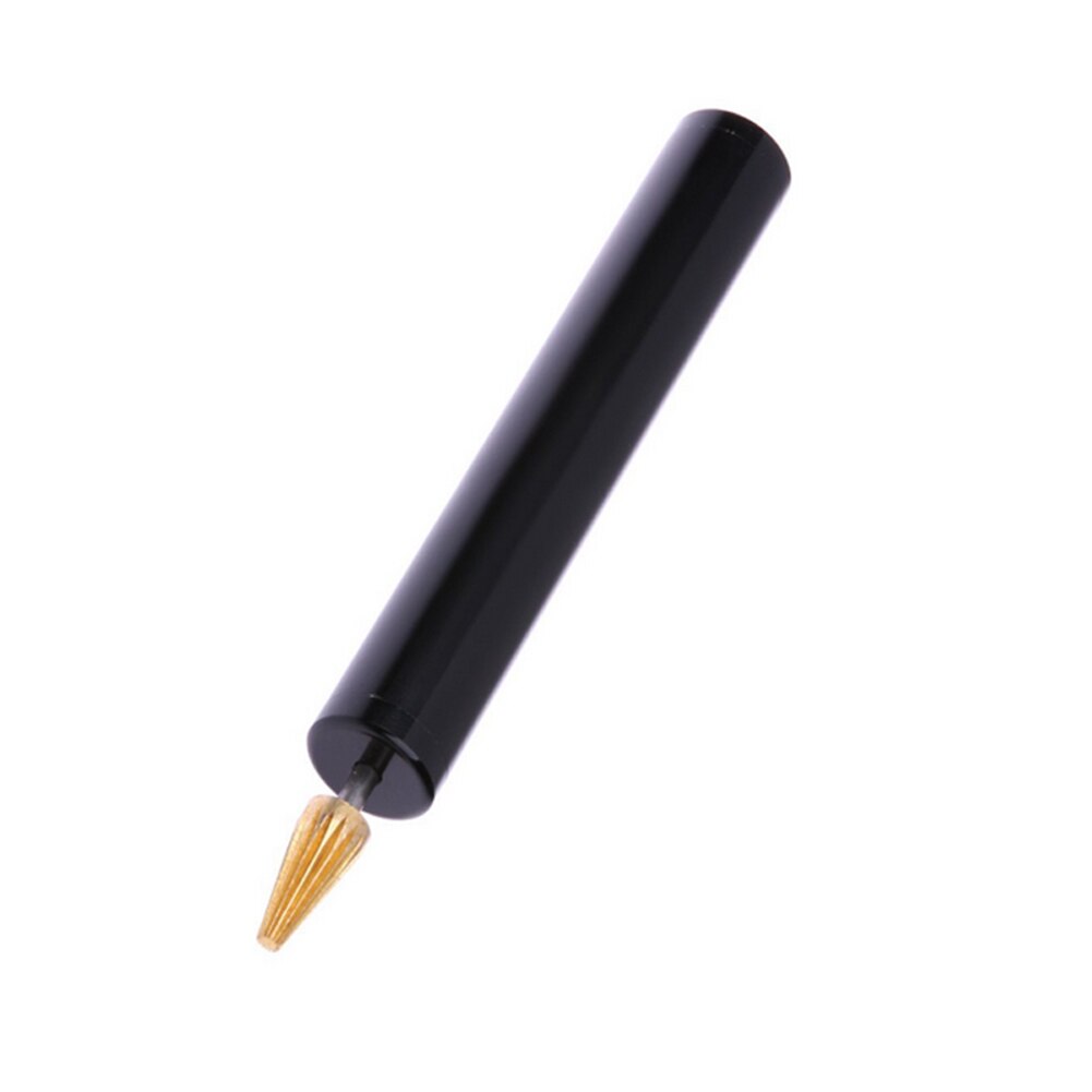 Outil de finition de bricolage cuir | Stylo à bille à colorant bord supérieur en laiton, peinture à l'huile, fabrication d'artisanat du cuir, Herramientas Para Cuero outils d'artisanat du cuir: Black