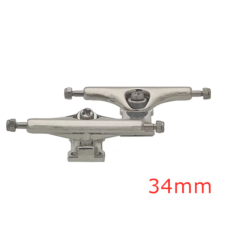 34mm model reverse kingpin finger skateboard truck gribebræt trucks: Hvid