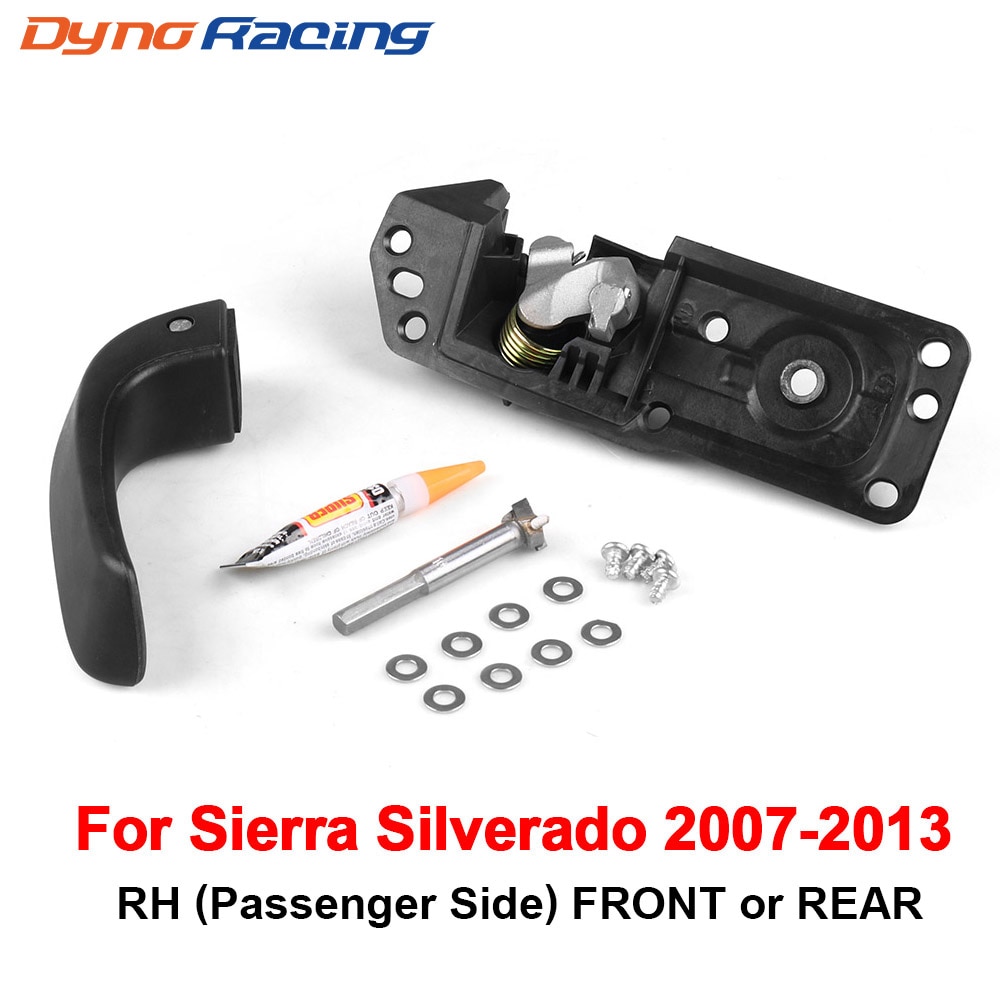 Door Handle Repair Kit Interior Inside Passenger Side for Sierra Silverado 07-12 Front or Rear