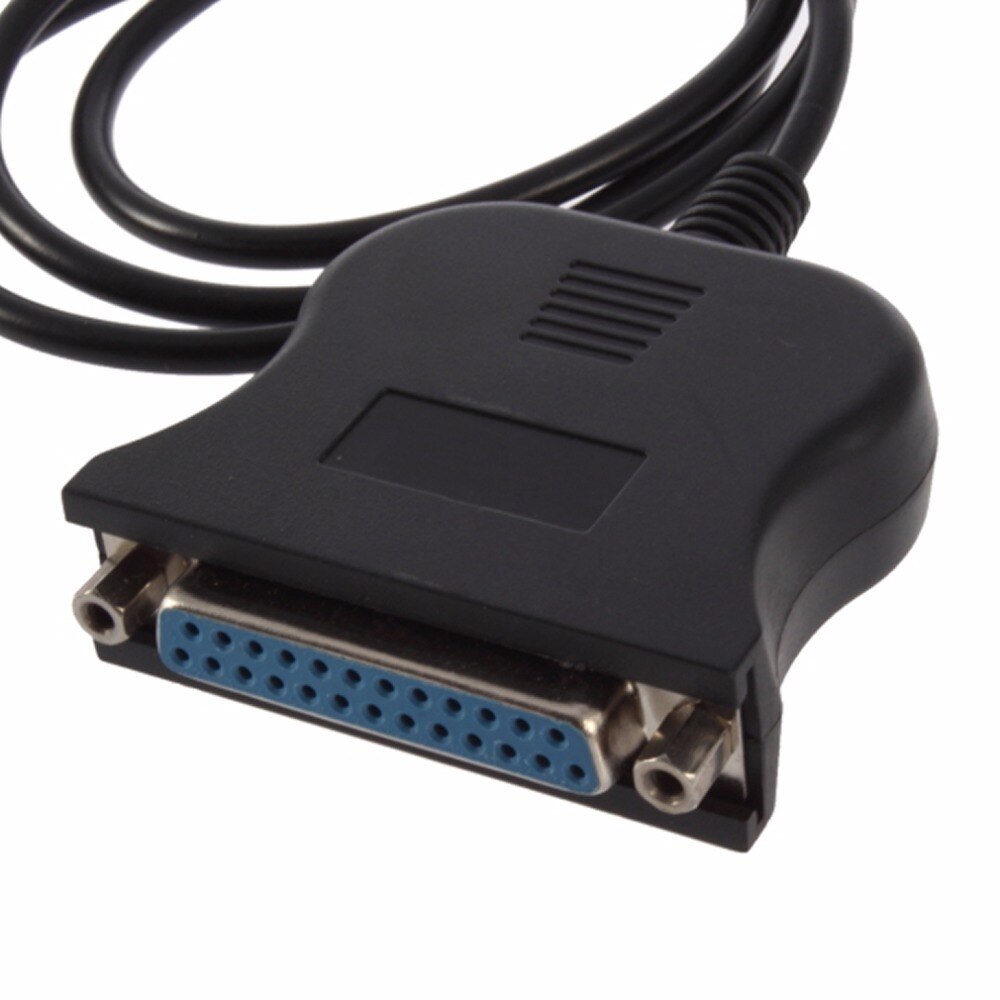 USB 2.0 À 25 Broches DB25 Port Parallèle Câble IEEE 1284 1Mbps 25pin câble D'imprimante Parallèle adaptateur Cordon