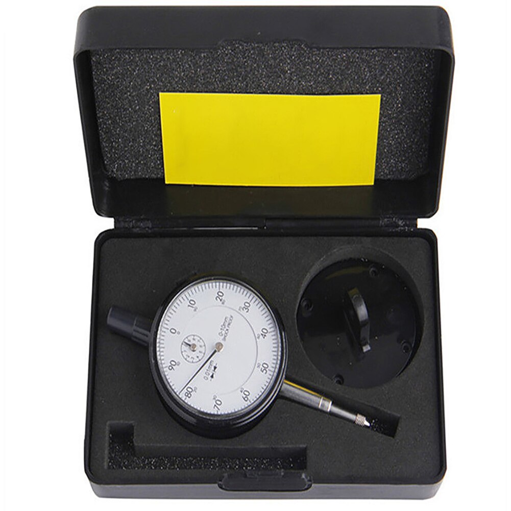 Indicador de Dial Digital medidor de resolución instrumento de medida herramienta Dial indicación mecánica herramientas de medición de 0-10mm/0,01mm