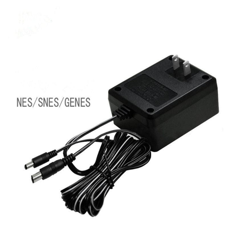 Universal 3 in 1 AC Power Adapter Cord Cable For Nintendo for Sega for Genesis Power Supply Video Game Accessories