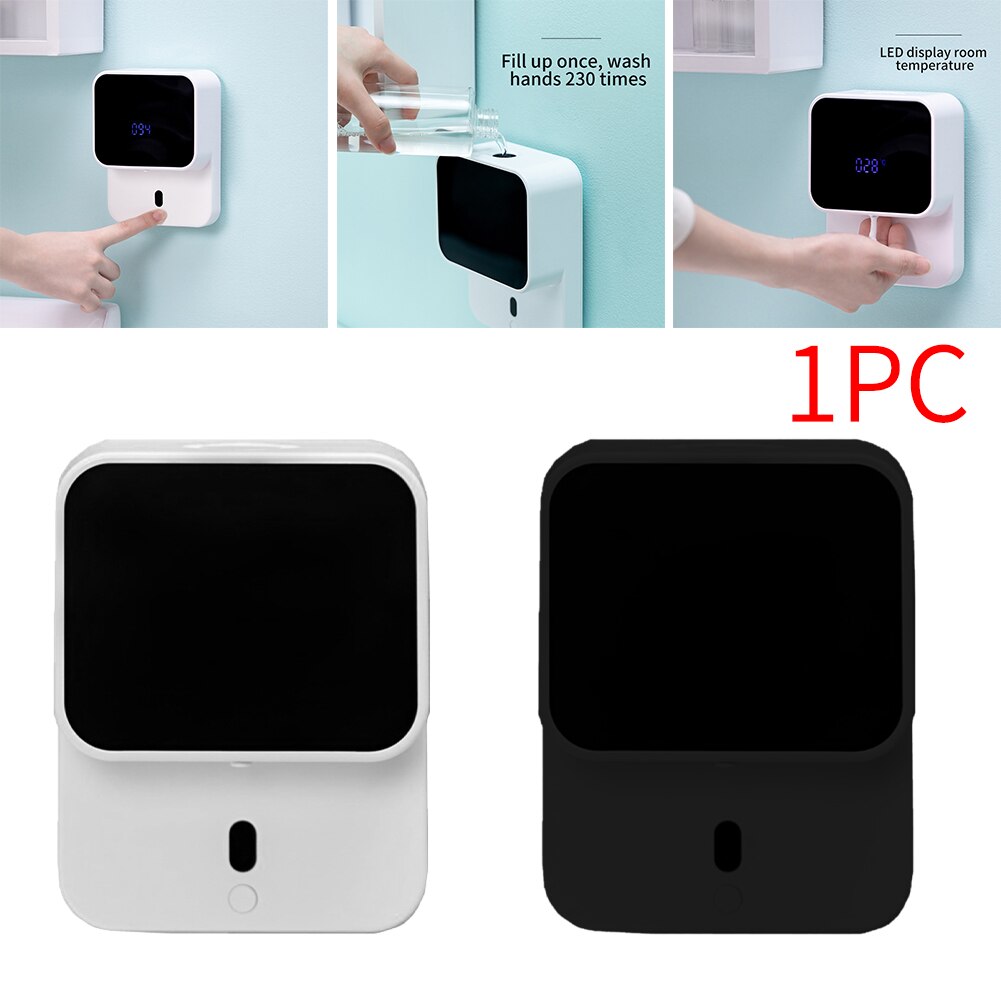 Hand Wash IR Sensor Wall Mounted Handsfree Bathroom Kitchen Touchless Automatic 280ml Rechargeable Soap Dispenser Sensitive