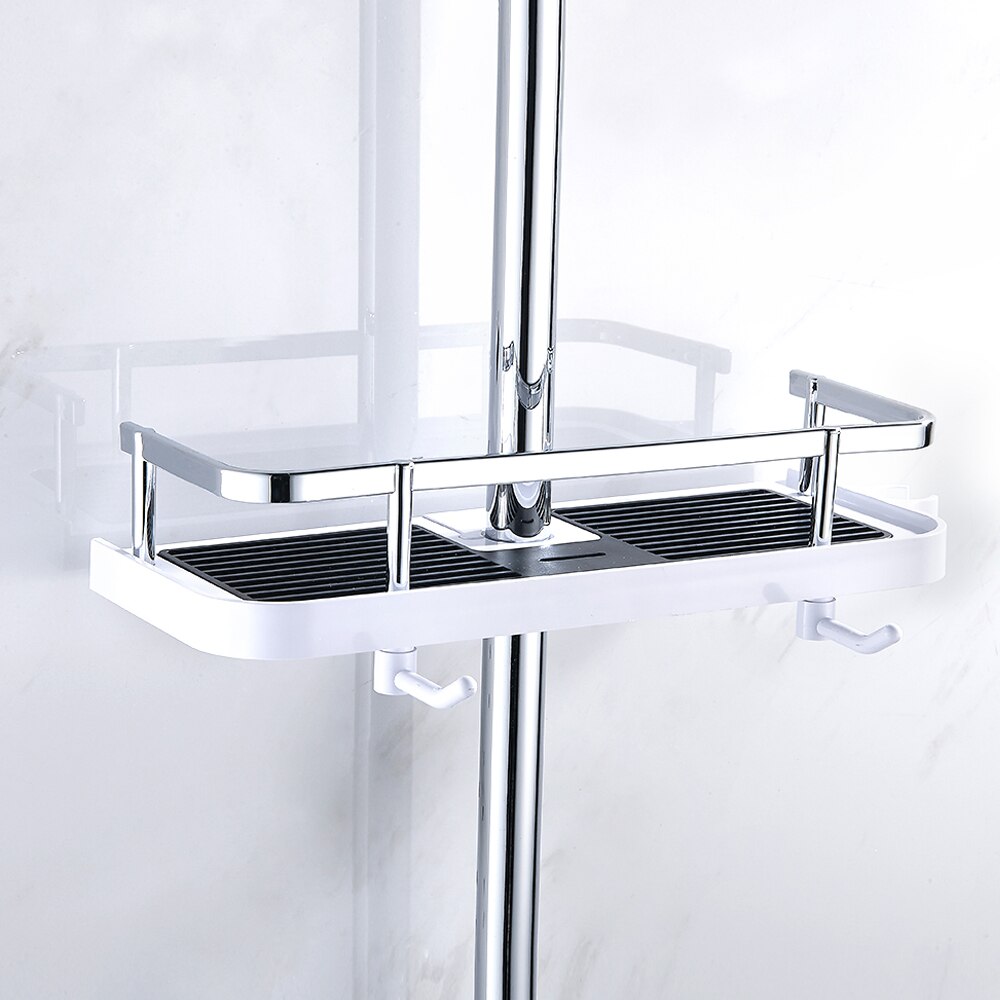 Muur Badkamer Hoekplank Rvs Badkamer Douche Organisator Shampoo Towelshelf Opslag Organiseren Rack Badkamer Accessoire